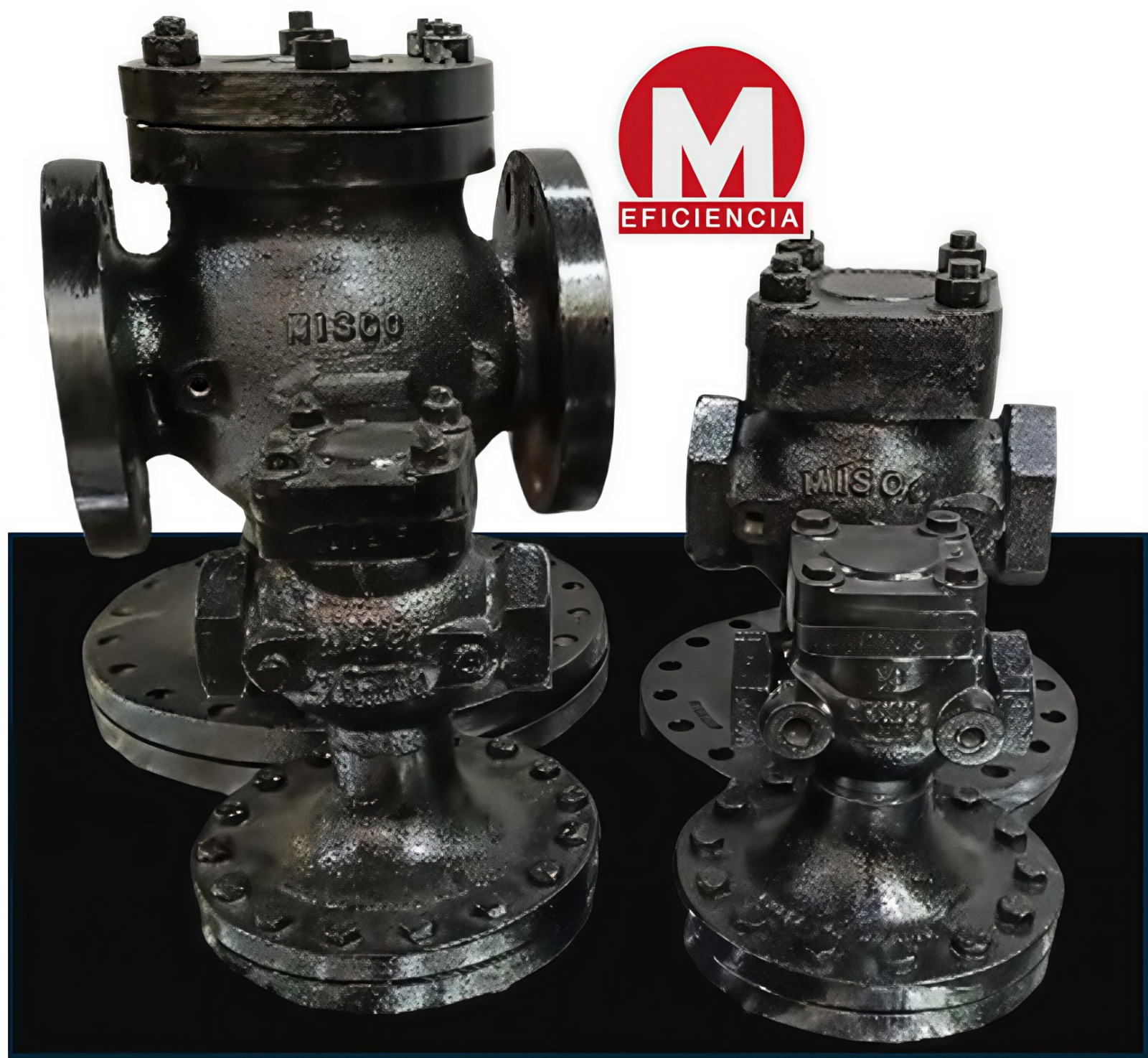 Válvulas reguladoras de presión MISCO para vapor, aire y líquidos industriales. Control preciso de fluidos en procesos de alta demanda.